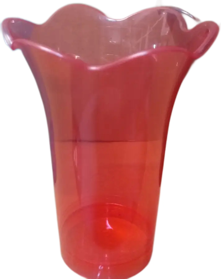 MASTER CUPS kırmızı 250 cc kristal tatlı bardağı ve dondurma kasesi (MC-02)