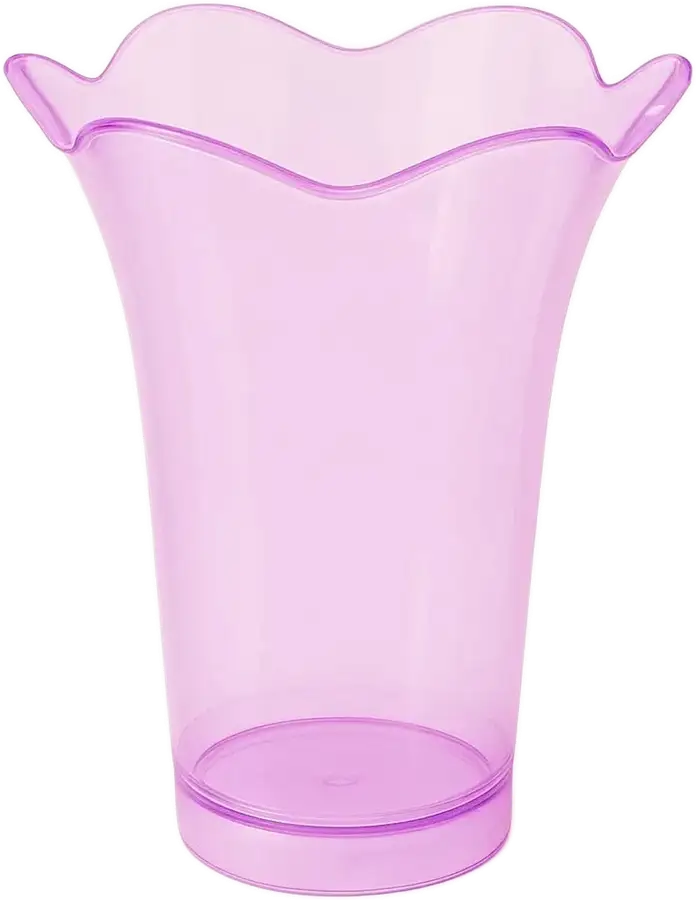 MASTER CUPS pembe 250 cc kristal tatlı bardağı ve dondurma kasesi (MC-04)