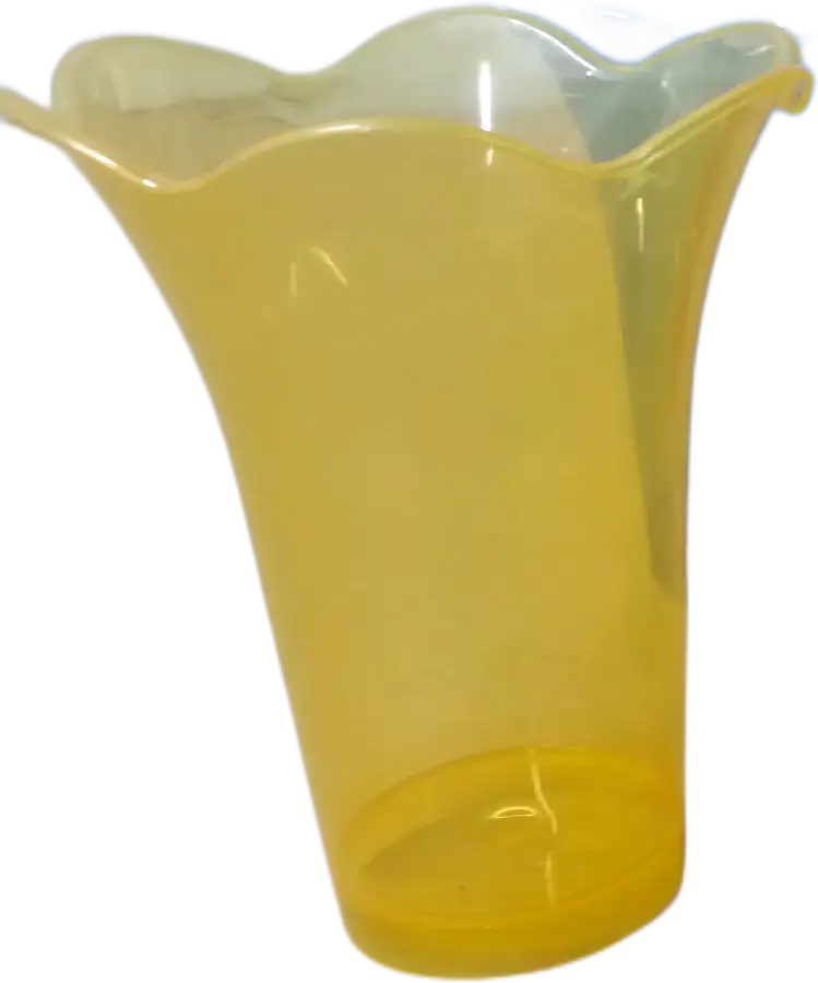 MASTER CUPS sarı 250 cc kristal tatlı bardağı ve dondurma kasesi (MC-05)