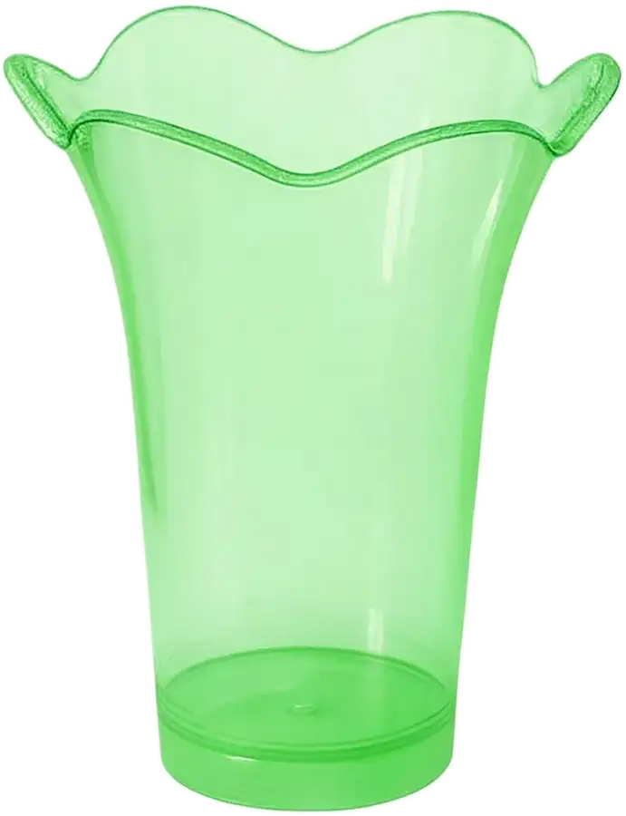 MASTER CUPS yeşil 250 cc kristal tatlı bardağı ve dondurma kasesi (MC-03)