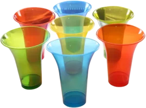 MASTER CUPS renkli kristal tatlı bardağı ve dondurma kasesi seti