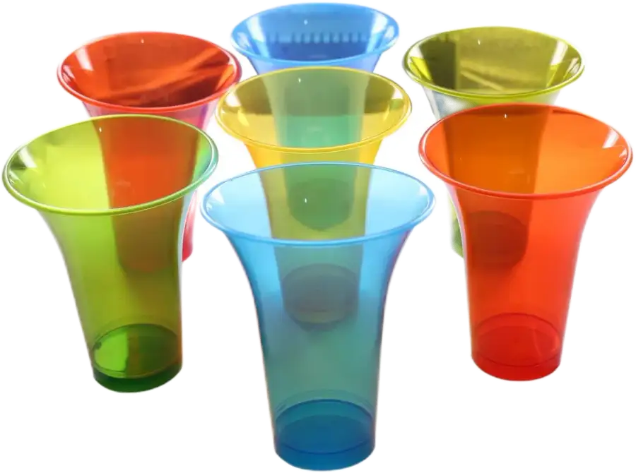 MASTER CUPS renkli kristal tatlı bardağı ve dondurma kasesi seti